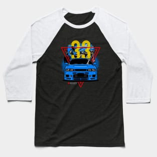 Nissan Skyline GTR R33 JDM Legend Baseball T-Shirt